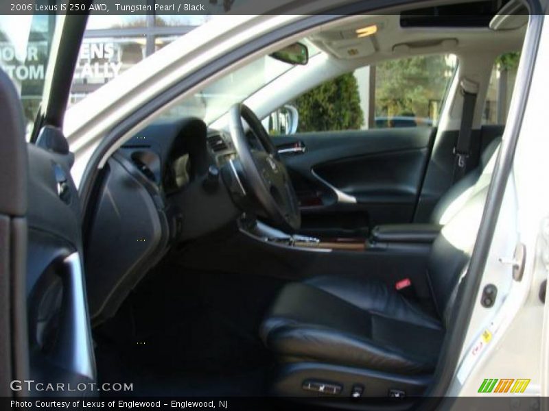 Tungsten Pearl / Black 2006 Lexus IS 250 AWD