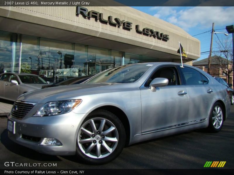 Mercury Metallic / Light Gray 2007 Lexus LS 460