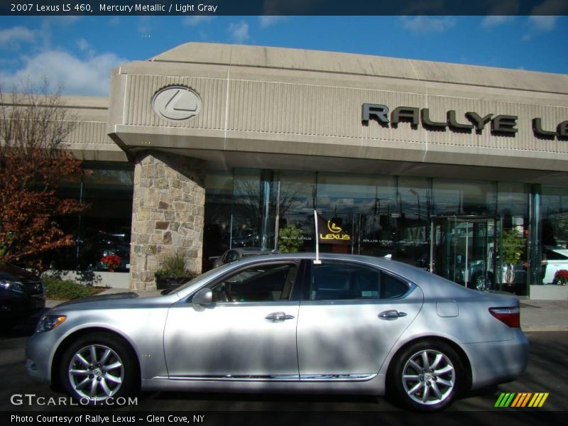 Mercury Metallic / Light Gray 2007 Lexus LS 460