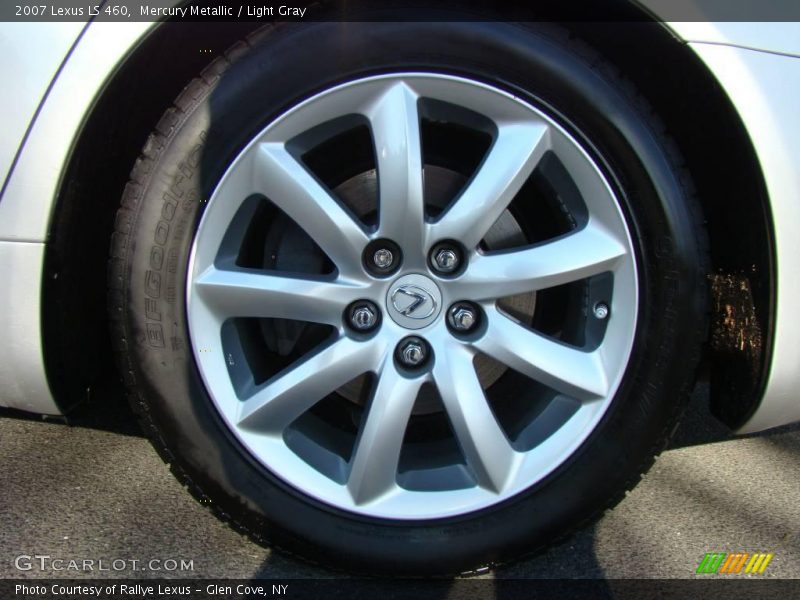 Mercury Metallic / Light Gray 2007 Lexus LS 460
