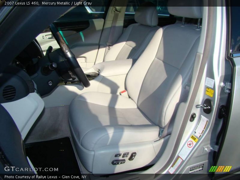 Mercury Metallic / Light Gray 2007 Lexus LS 460