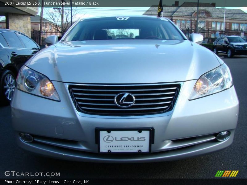 Tungsten Silver Metallic / Black 2007 Lexus ES 350