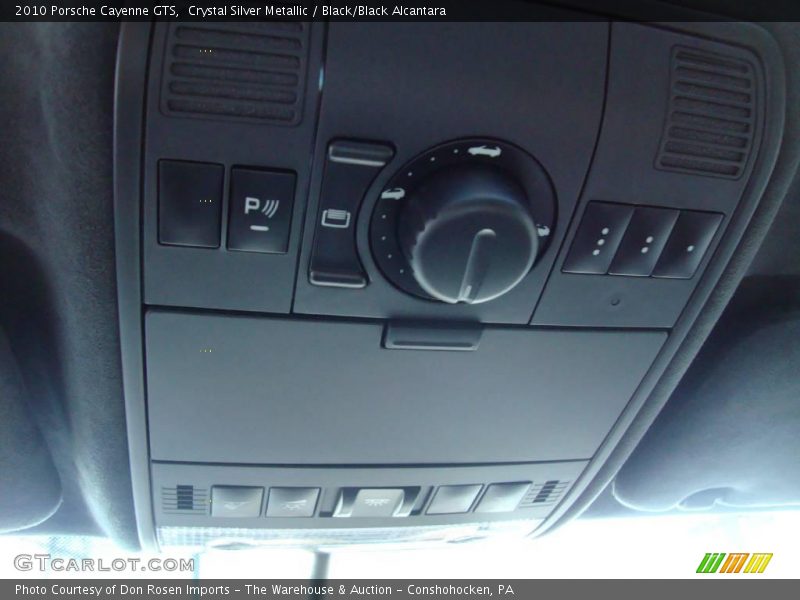 Crystal Silver Metallic / Black/Black Alcantara 2010 Porsche Cayenne GTS