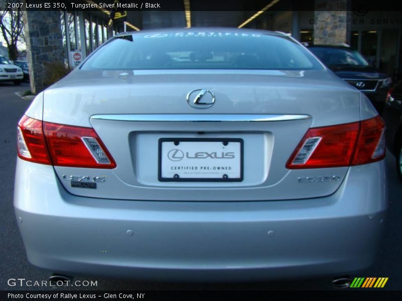 Tungsten Silver Metallic / Black 2007 Lexus ES 350