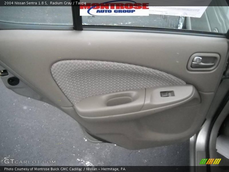 Radium Gray / Taupe 2004 Nissan Sentra 1.8 S