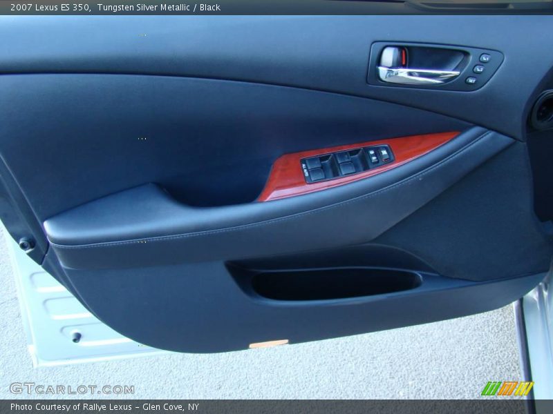 Tungsten Silver Metallic / Black 2007 Lexus ES 350