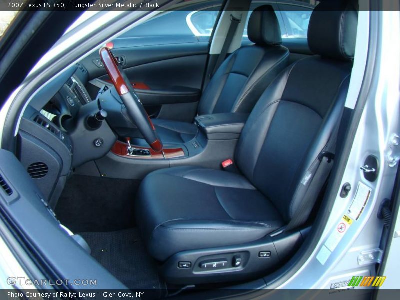 Tungsten Silver Metallic / Black 2007 Lexus ES 350