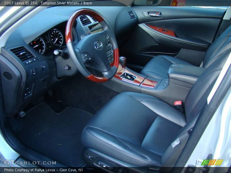 Tungsten Silver Metallic / Black 2007 Lexus ES 350