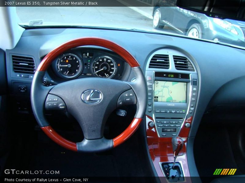 Tungsten Silver Metallic / Black 2007 Lexus ES 350