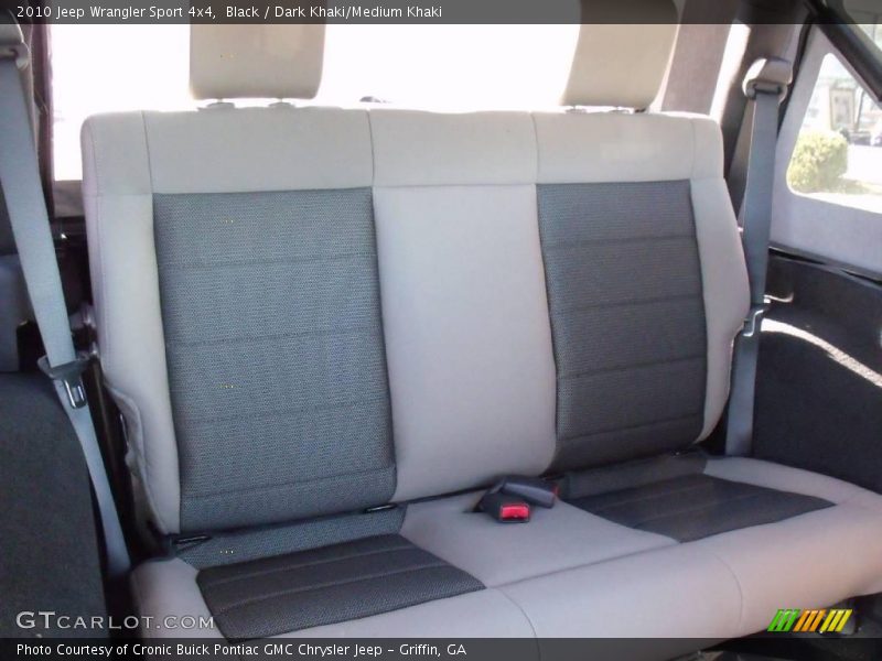 Black / Dark Khaki/Medium Khaki 2010 Jeep Wrangler Sport 4x4