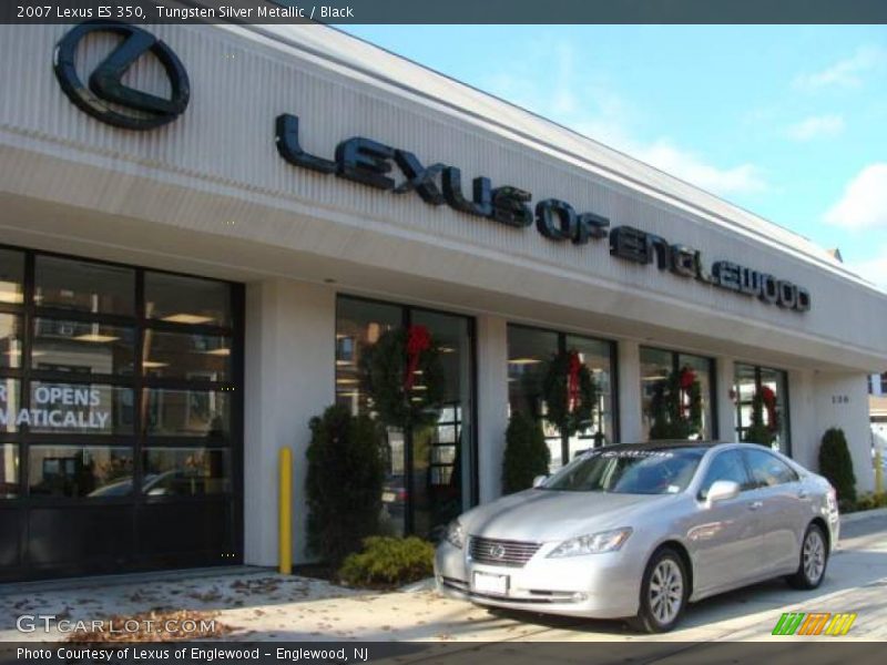 Tungsten Silver Metallic / Black 2007 Lexus ES 350