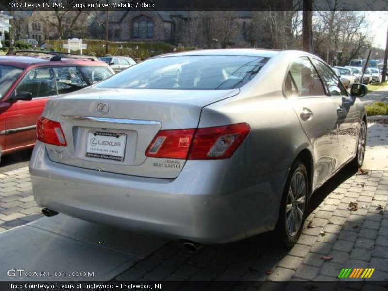 Tungsten Silver Metallic / Black 2007 Lexus ES 350