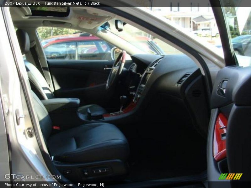 Tungsten Silver Metallic / Black 2007 Lexus ES 350