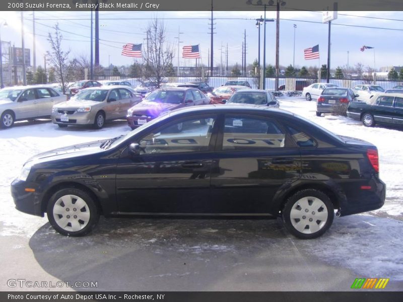 Fantasy Black Metallic / Grey 2008 Suzuki Forenza