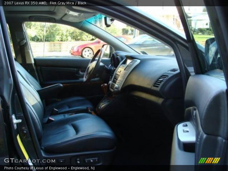 Flint Gray Mica / Black 2007 Lexus RX 350 AWD