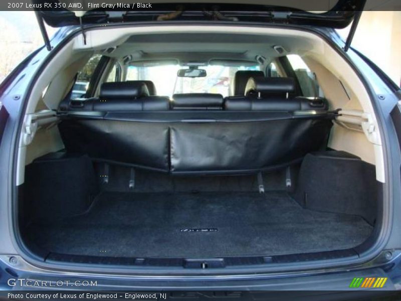 Flint Gray Mica / Black 2007 Lexus RX 350 AWD