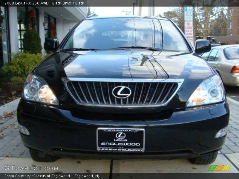 Black Onyx / Black 2008 Lexus RX 350 AWD