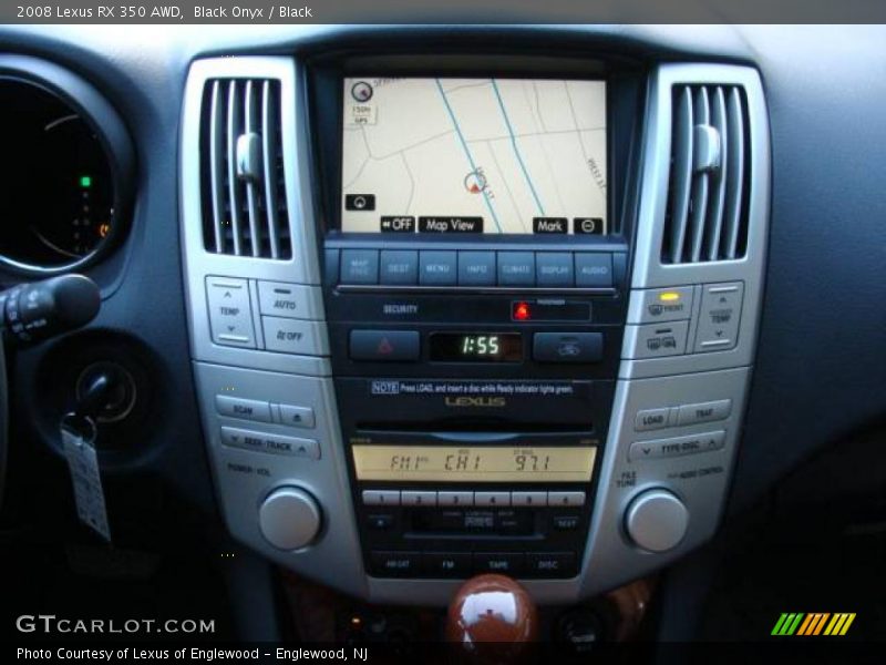 Black Onyx / Black 2008 Lexus RX 350 AWD