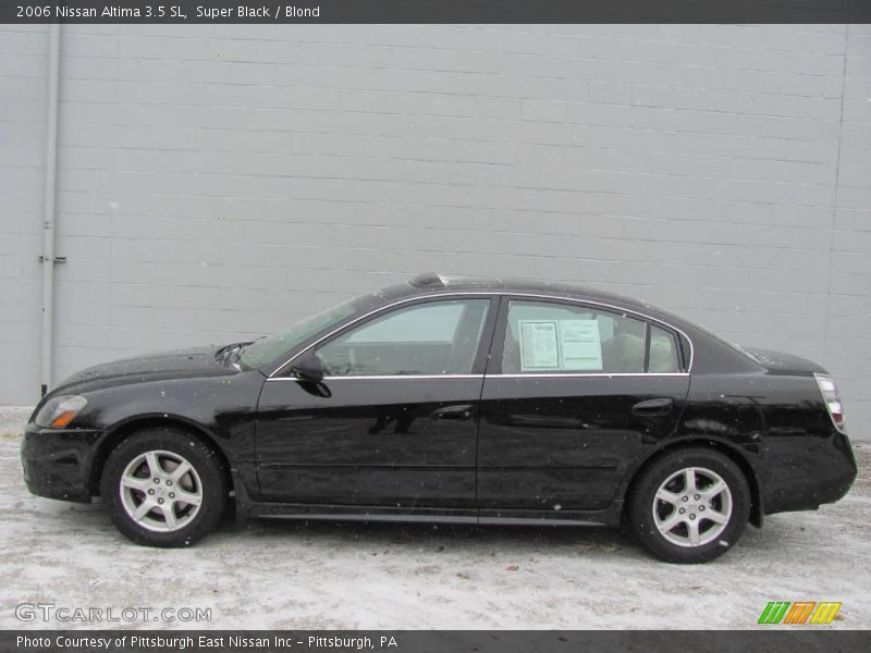 Super Black / Blond 2006 Nissan Altima 3.5 SL