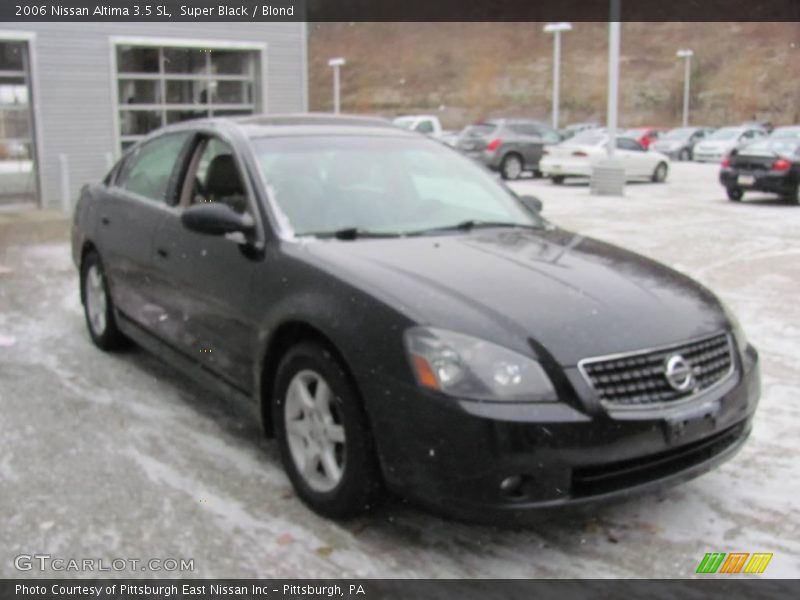 Super Black / Blond 2006 Nissan Altima 3.5 SL