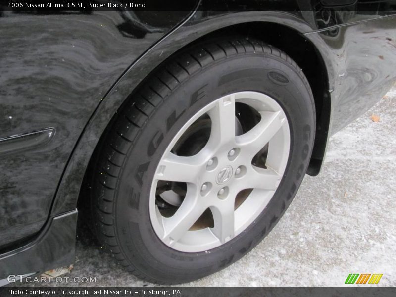 Super Black / Blond 2006 Nissan Altima 3.5 SL