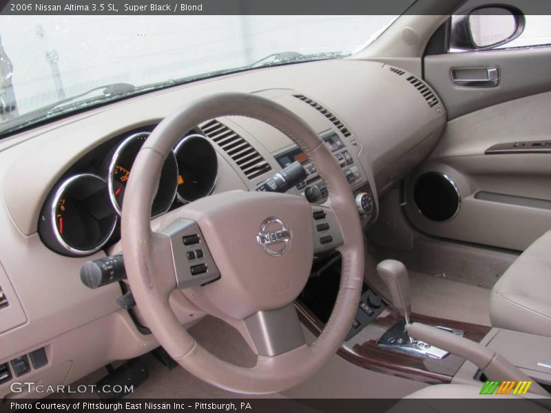 Super Black / Blond 2006 Nissan Altima 3.5 SL