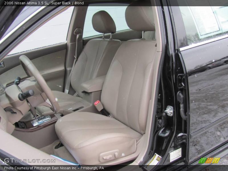 Super Black / Blond 2006 Nissan Altima 3.5 SL