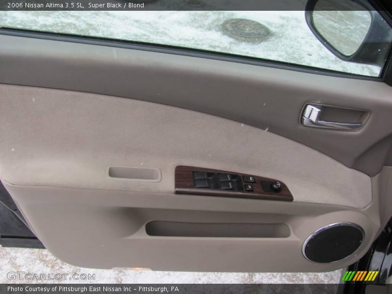 Super Black / Blond 2006 Nissan Altima 3.5 SL