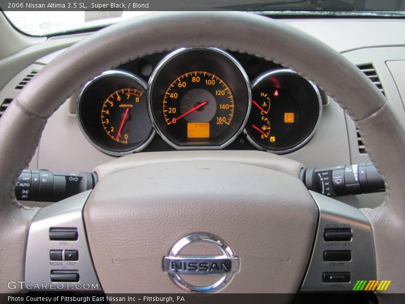 Super Black / Blond 2006 Nissan Altima 3.5 SL