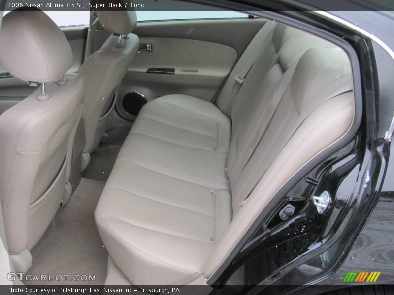 Super Black / Blond 2006 Nissan Altima 3.5 SL
