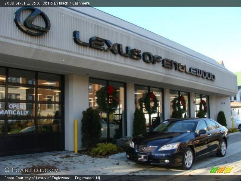 Obsidian Black / Cashmere 2008 Lexus ES 350