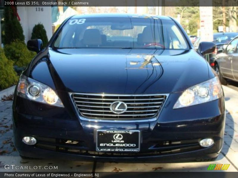 Obsidian Black / Cashmere 2008 Lexus ES 350
