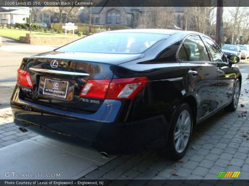Obsidian Black / Cashmere 2008 Lexus ES 350