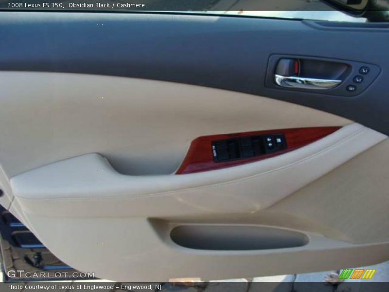 Obsidian Black / Cashmere 2008 Lexus ES 350