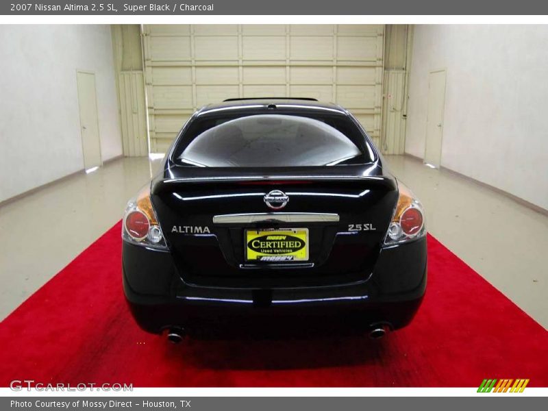 Super Black / Charcoal 2007 Nissan Altima 2.5 SL