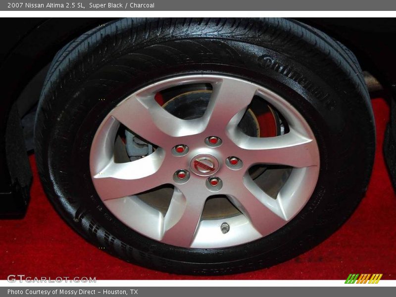 Super Black / Charcoal 2007 Nissan Altima 2.5 SL