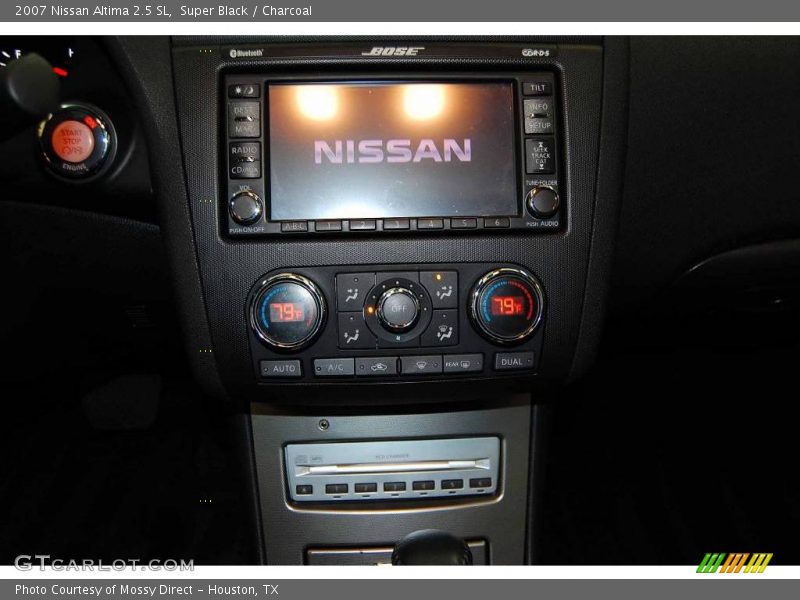 Super Black / Charcoal 2007 Nissan Altima 2.5 SL