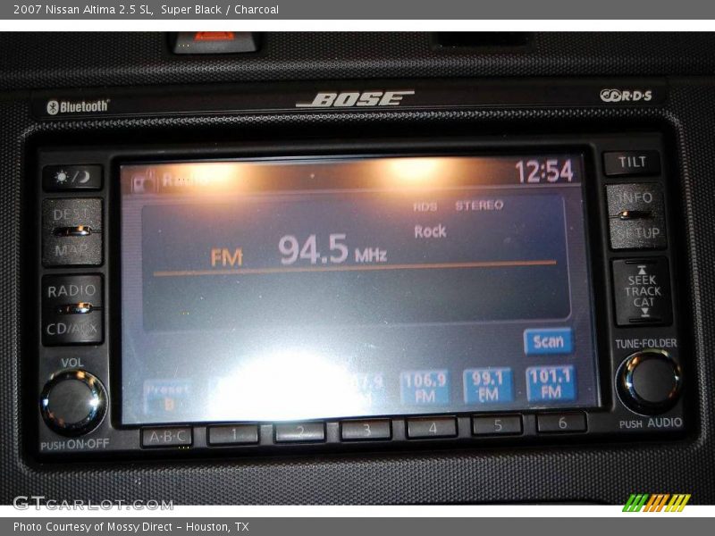 Super Black / Charcoal 2007 Nissan Altima 2.5 SL