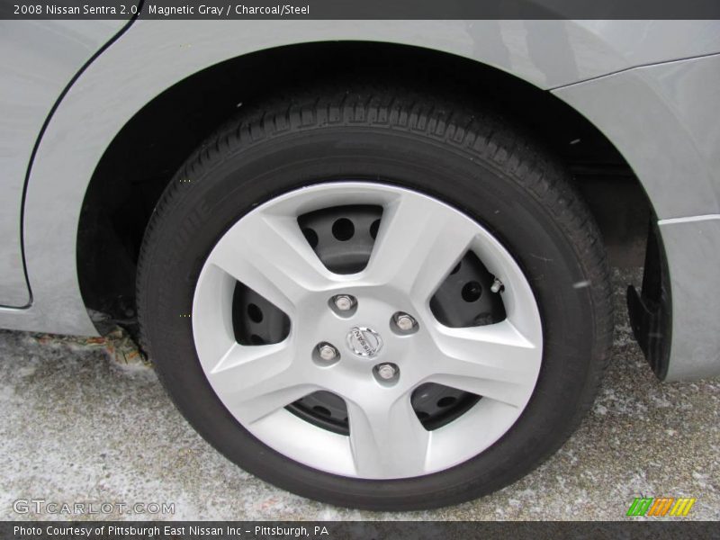 Magnetic Gray / Charcoal/Steel 2008 Nissan Sentra 2.0