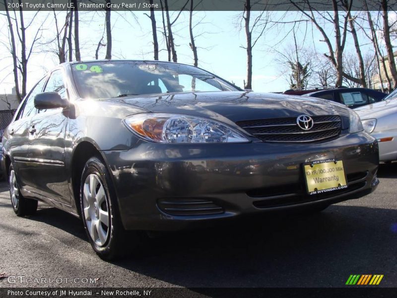 Phantom Gray Pearl / Stone 2004 Toyota Camry LE