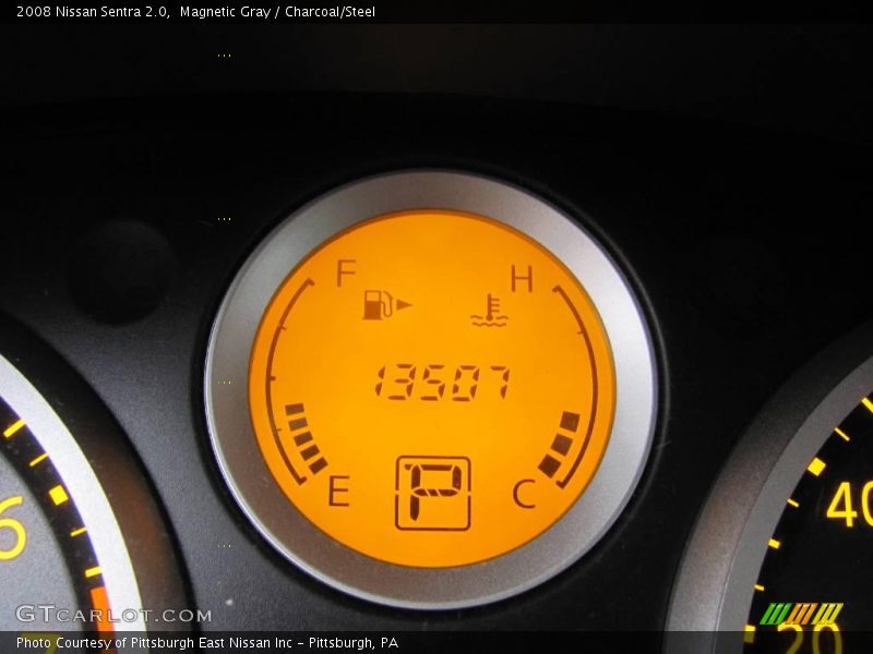 Magnetic Gray / Charcoal/Steel 2008 Nissan Sentra 2.0