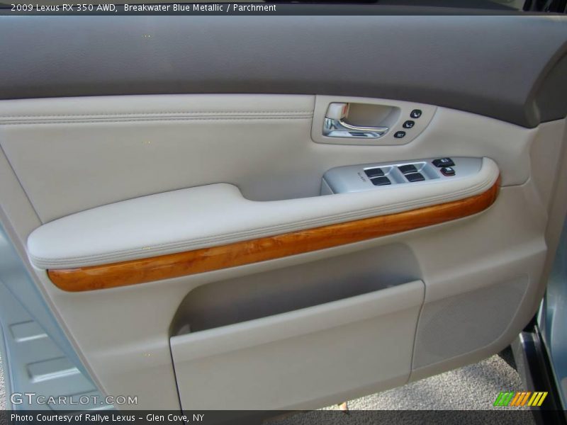 Breakwater Blue Metallic / Parchment 2009 Lexus RX 350 AWD