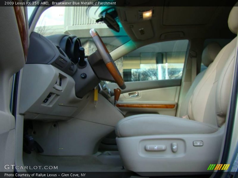 Breakwater Blue Metallic / Parchment 2009 Lexus RX 350 AWD