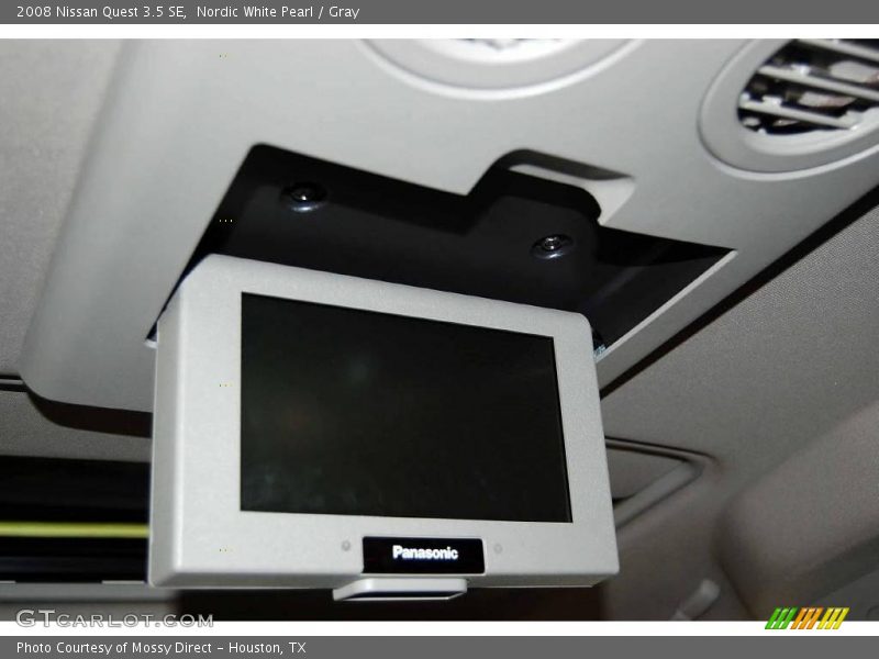 Nordic White Pearl / Gray 2008 Nissan Quest 3.5 SE