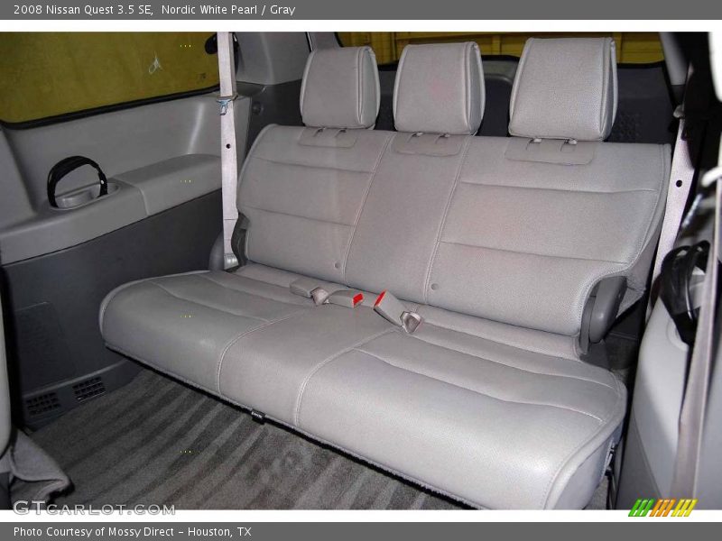 Nordic White Pearl / Gray 2008 Nissan Quest 3.5 SE