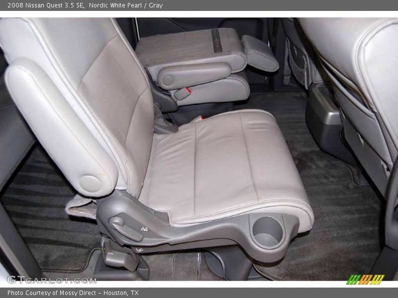 Nordic White Pearl / Gray 2008 Nissan Quest 3.5 SE
