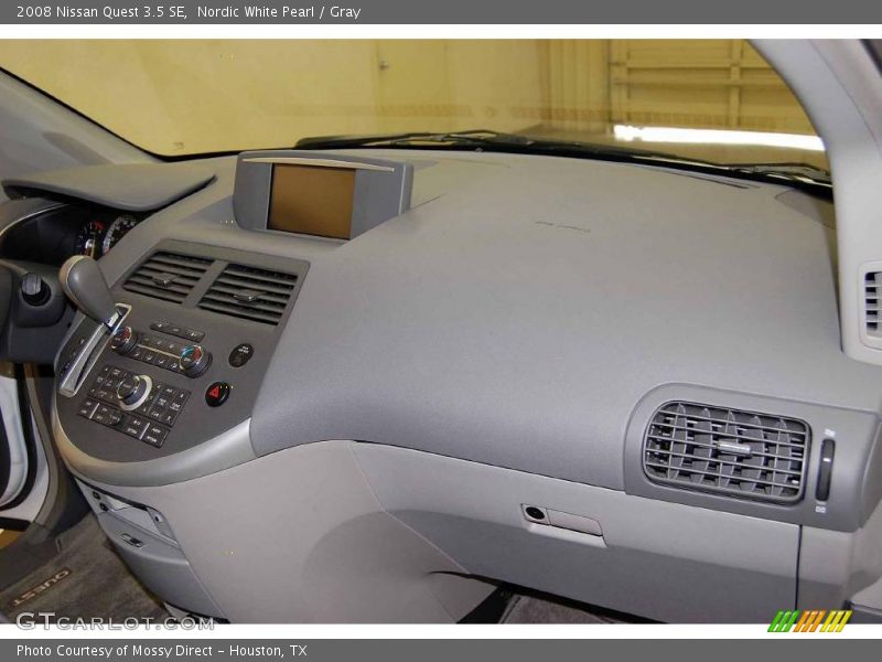 Nordic White Pearl / Gray 2008 Nissan Quest 3.5 SE