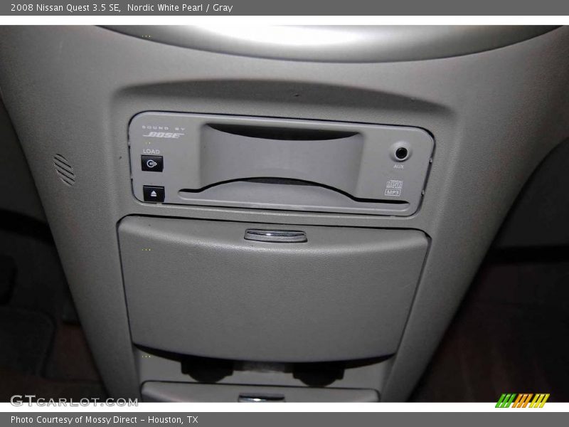 Nordic White Pearl / Gray 2008 Nissan Quest 3.5 SE