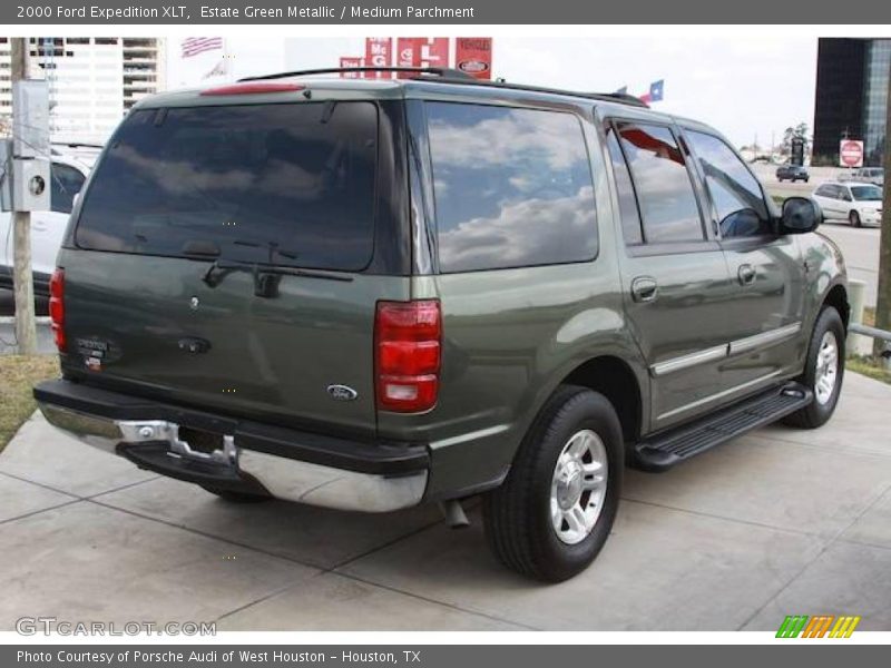 Estate Green Metallic / Medium Parchment 2000 Ford Expedition XLT