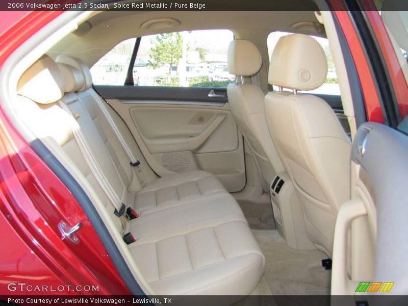 Spice Red Metallic / Pure Beige 2006 Volkswagen Jetta 2.5 Sedan